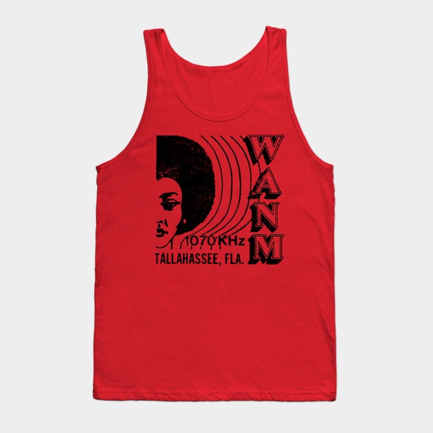 1070 AM WANM Tallahassee  Soul Radio Station Tank Top by CultOfRomance